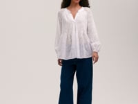 Martha Black Chiffon Blouse