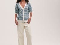 Willa Blue Stripe Cardigan